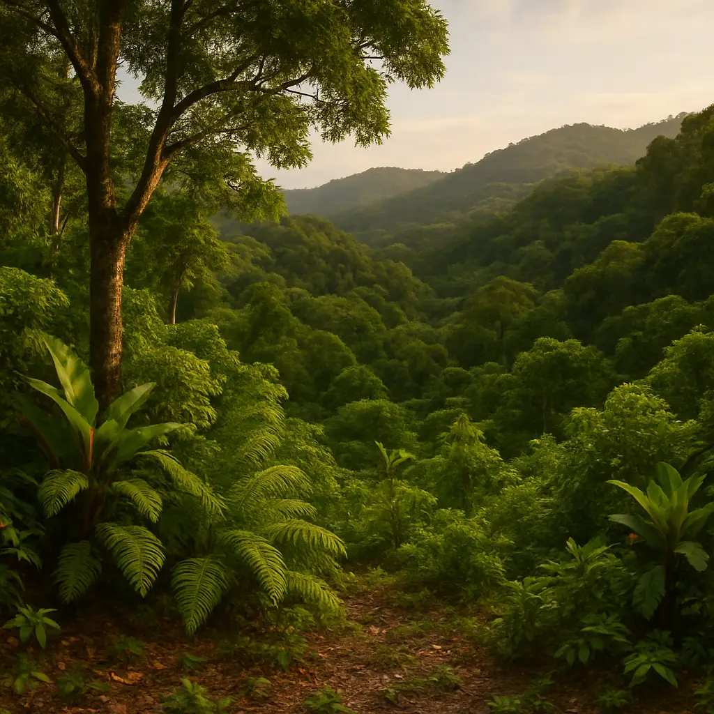 Mapa de Panamá resaltando Áreas Clave para la Biodiversidad en proceso de actualización